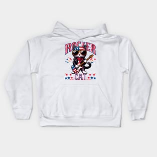 Cat Rocker Kids Hoodie